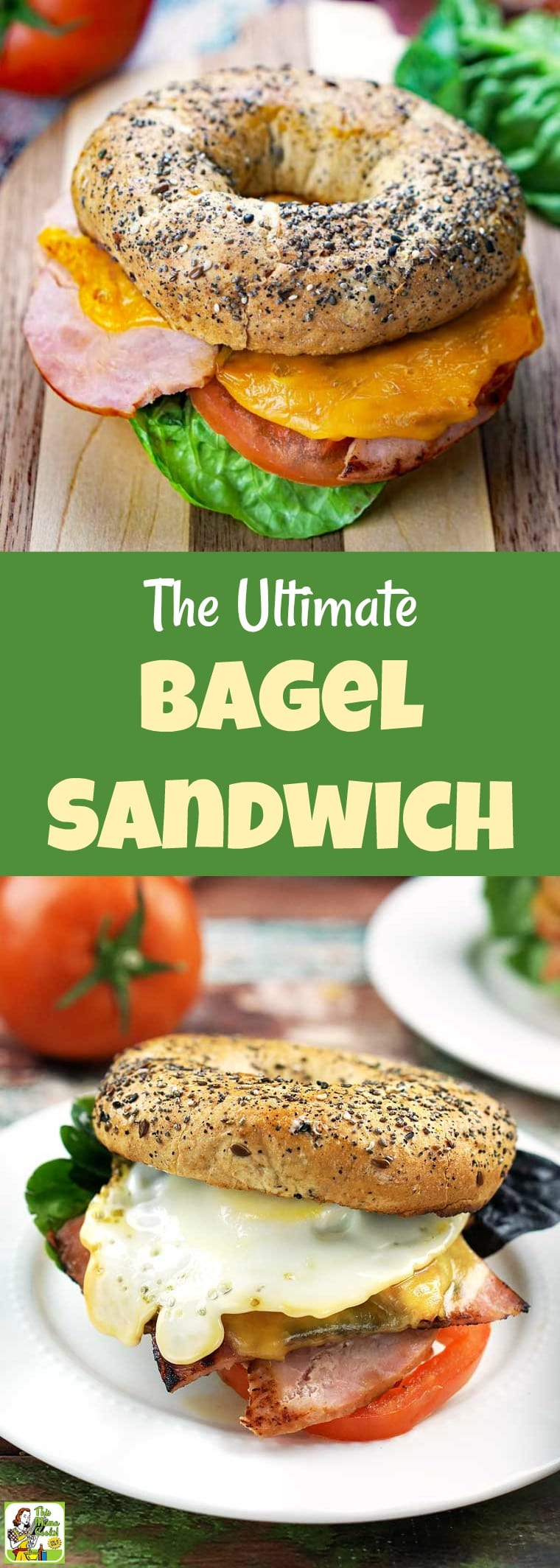 This Ultimate Breakfast Bagel Sandwich comes with tips on how to make a breakfast bagel egg sandwich. #recipes #recipesforone #recipeoftheday #glutenfree #easyrecipes #breakfast #lunch #lunchrecipes #sandwiches #sandwichrecipes #bagels #ad @HillshireFarm