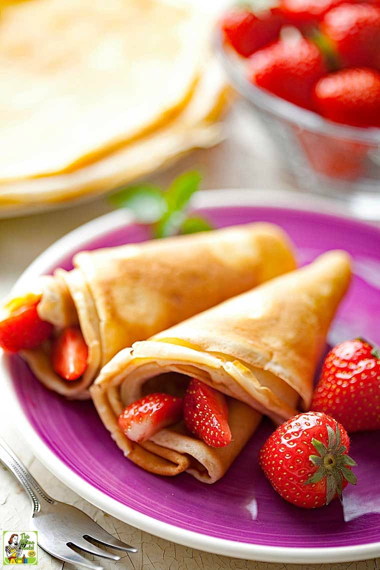Gluten Free Crepes Recipe This Mama Cooks! On a Diet