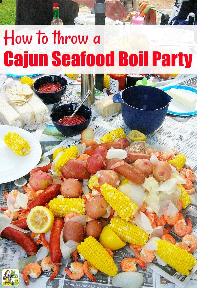 How To Throw A Cajun Seafood Boil Party This Mama Cooks On T Learn How To Throw A Cajun Seafood Boil Party Includes Tips On Equipment