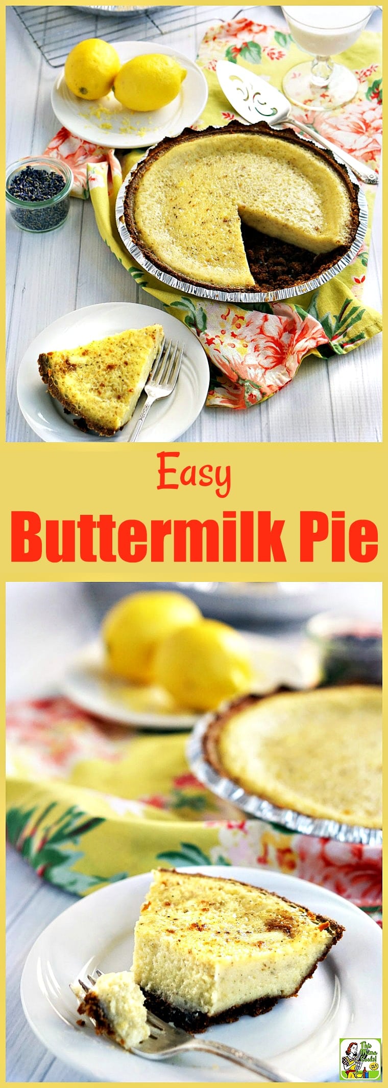 Easy Buttermilk Pie Recipe
