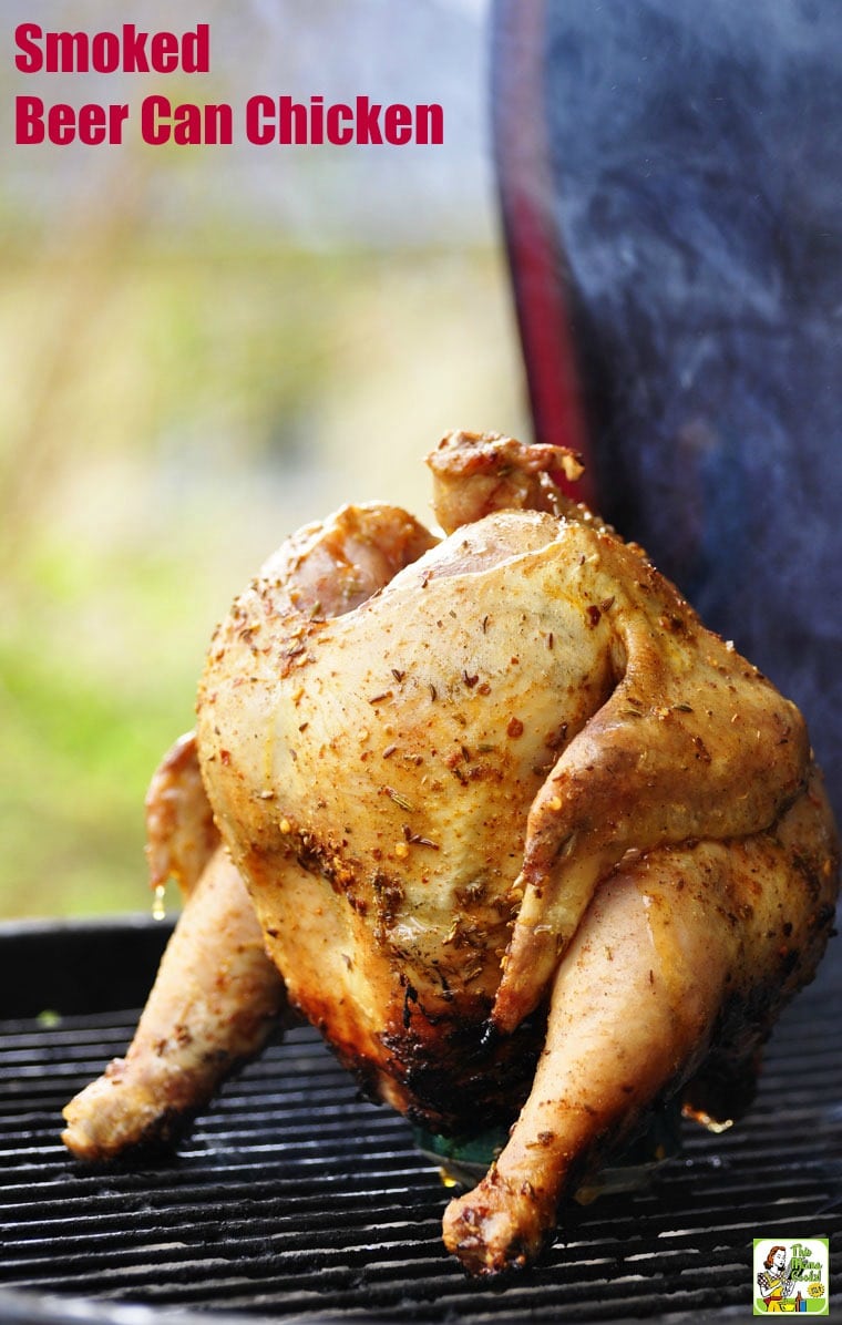 Smoked Beer Can Chicken Smoked Beer Can Chicken
