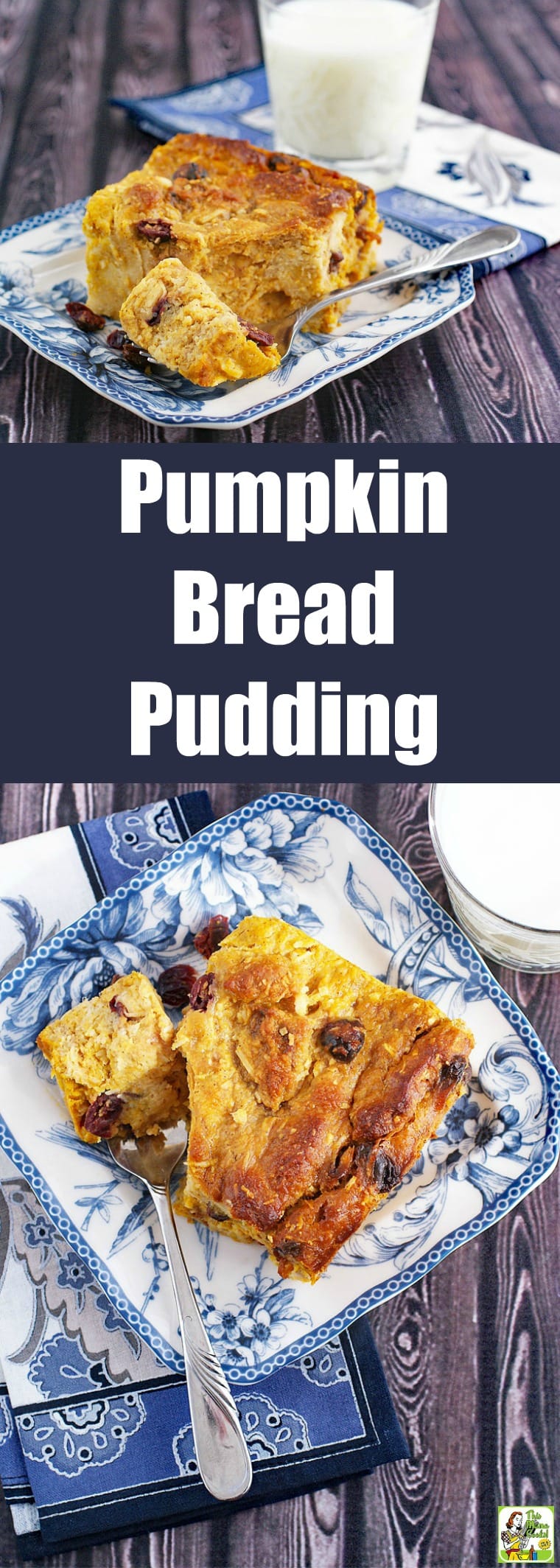 Pumpkin Bread Pudding Recipe