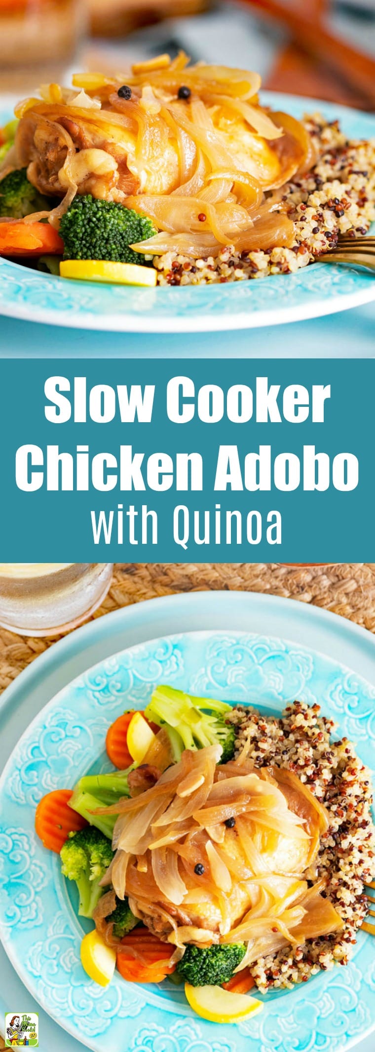Slow Cooker Chicken Adobo with Quinoa