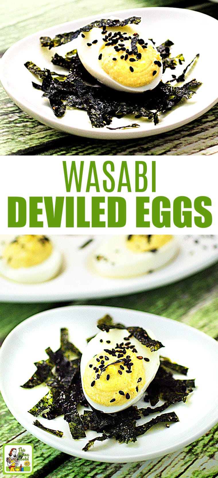 Wasabi Deviled Eggs Recipe