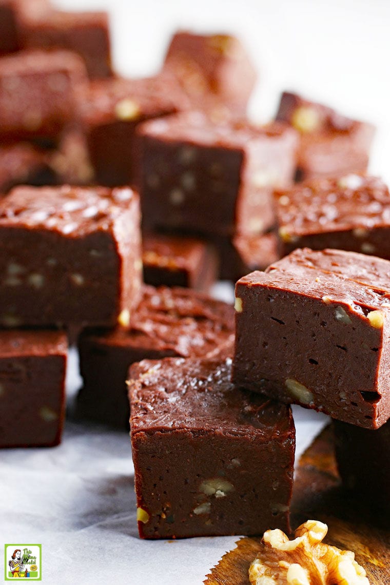 Easy Fudge Recipe This Mama Cooks! On a Diet