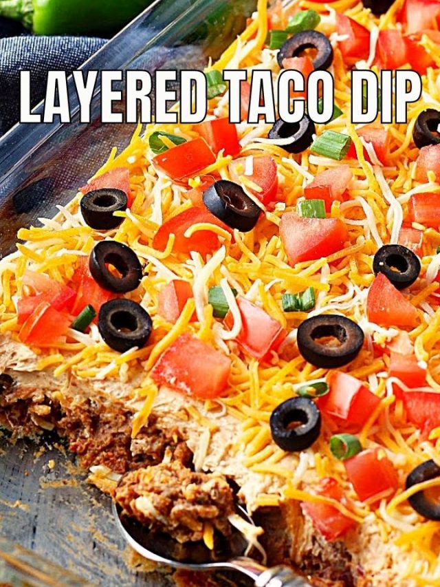 Easy Layered Taco Dip