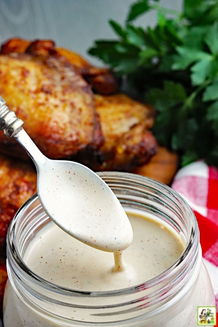 image of Alabama White BBQ Sauce recipe by This Mama Cooks